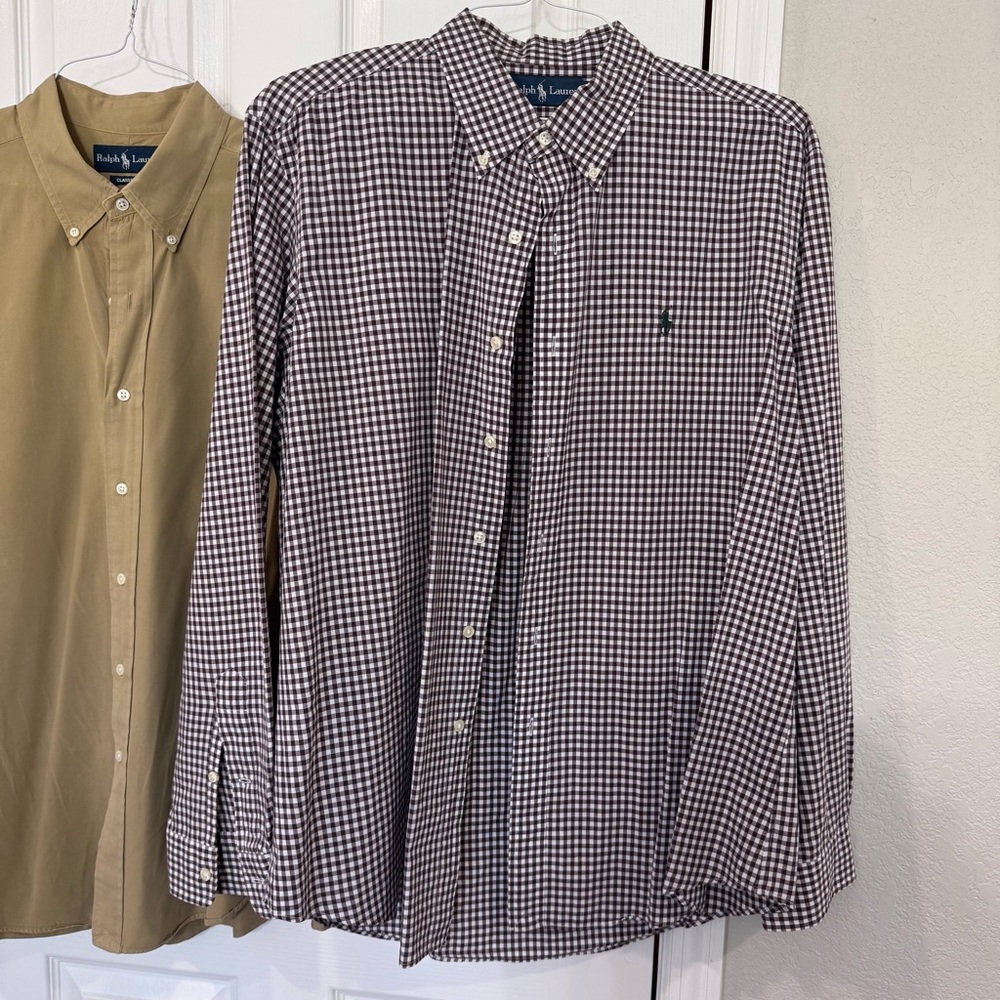 Ralph Lauren Men's Button Up Shirts XL